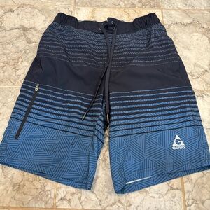 Gerry Weber Silver and Black Swim Shorts